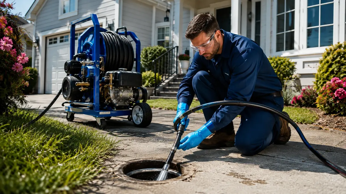 Residential Hydro Jet Drain Cleaning in Mountain Center