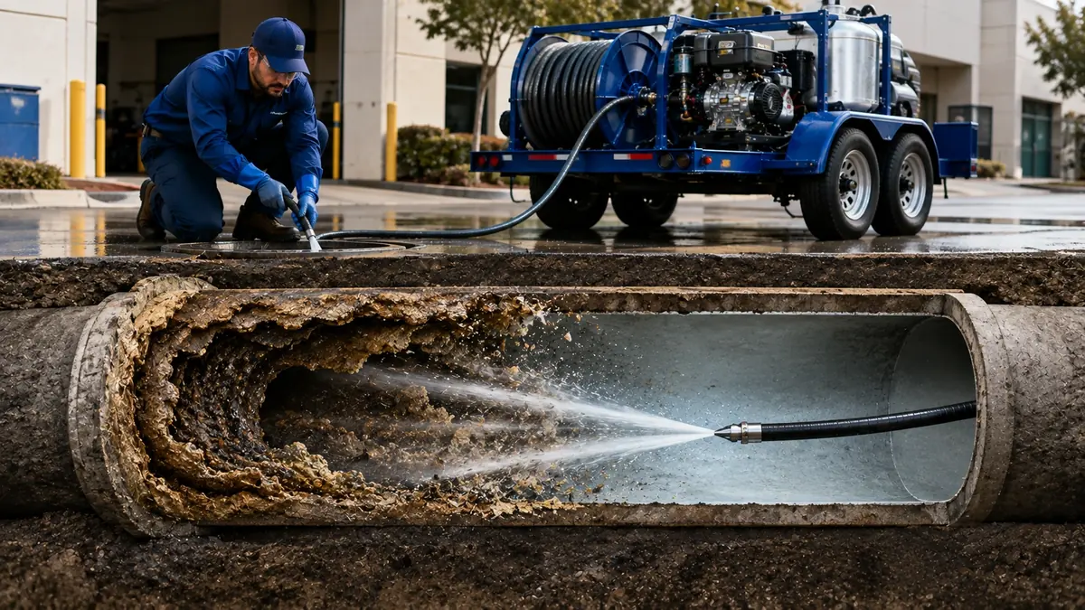 Sewer Pipe Descaling in Mountain Center